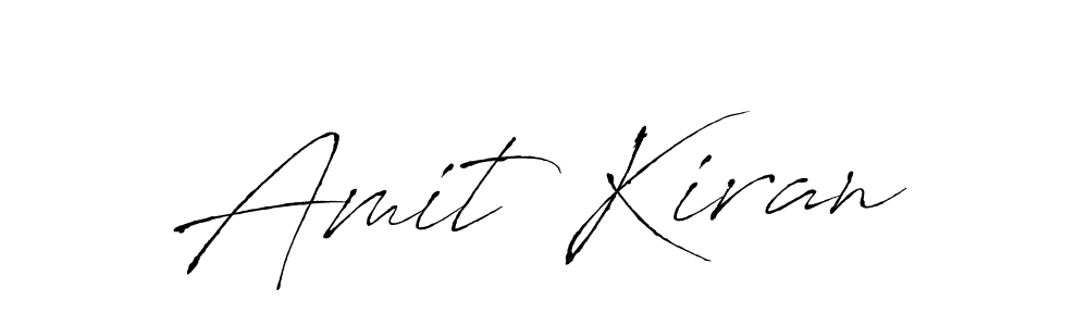 Also You can easily find your signature by using the search form. We will create Amit Kiran name handwritten signature images for you free of cost using Antro_Vectra sign style. Amit Kiran signature style 6 images and pictures png