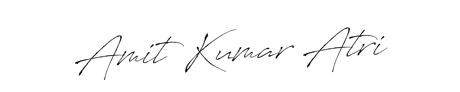 Amit Kumar Atri stylish signature style. Best Handwritten Sign (Antro_Vectra) for my name. Handwritten Signature Collection Ideas for my name Amit Kumar Atri. Amit Kumar Atri signature style 6 images and pictures png