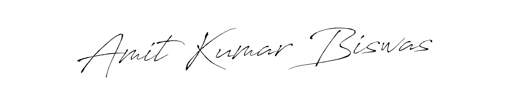 How to make Amit Kumar Biswas name signature. Use Antro_Vectra style for creating short signs online. This is the latest handwritten sign. Amit Kumar Biswas signature style 6 images and pictures png