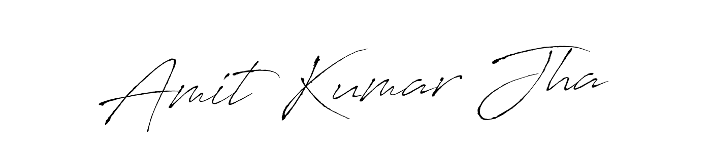 Make a beautiful signature design for name Amit Kumar Jha. Use this online signature maker to create a handwritten signature for free. Amit Kumar Jha signature style 6 images and pictures png