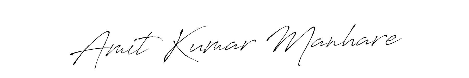 Use a signature maker to create a handwritten signature online. With this signature software, you can design (Antro_Vectra) your own signature for name Amit Kumar Manhare. Amit Kumar Manhare signature style 6 images and pictures png