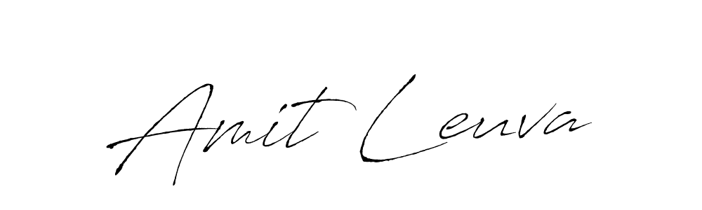 You should practise on your own different ways (Antro_Vectra) to write your name (Amit Leuva) in signature. don't let someone else do it for you. Amit Leuva signature style 6 images and pictures png