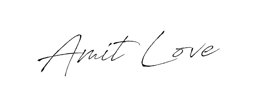 Design your own signature with our free online signature maker. With this signature software, you can create a handwritten (Antro_Vectra) signature for name Amit Love. Amit Love signature style 6 images and pictures png