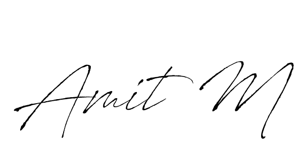 Also You can easily find your signature by using the search form. We will create Amit M name handwritten signature images for you free of cost using Antro_Vectra sign style. Amit M signature style 6 images and pictures png
