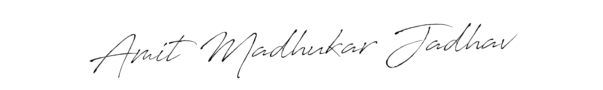 if you are searching for the best signature style for your name Amit Madhukar Jadhav. so please give up your signature search. here we have designed multiple signature styles  using Antro_Vectra. Amit Madhukar Jadhav signature style 6 images and pictures png