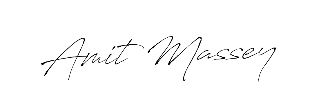 Make a beautiful signature design for name Amit Massey. With this signature (Antro_Vectra) style, you can create a handwritten signature for free. Amit Massey signature style 6 images and pictures png