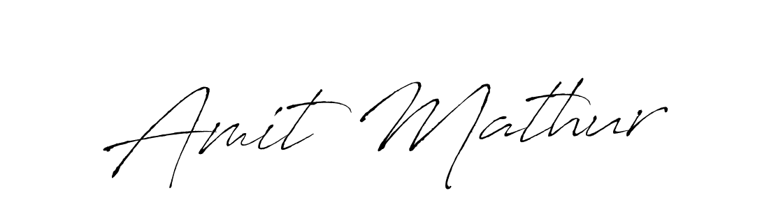 Antro_Vectra is a professional signature style that is perfect for those who want to add a touch of class to their signature. It is also a great choice for those who want to make their signature more unique. Get Amit Mathur name to fancy signature for free. Amit Mathur signature style 6 images and pictures png