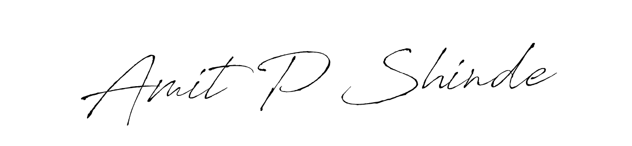 How to make Amit P Shinde signature? Antro_Vectra is a professional autograph style. Create handwritten signature for Amit P Shinde name. Amit P Shinde signature style 6 images and pictures png