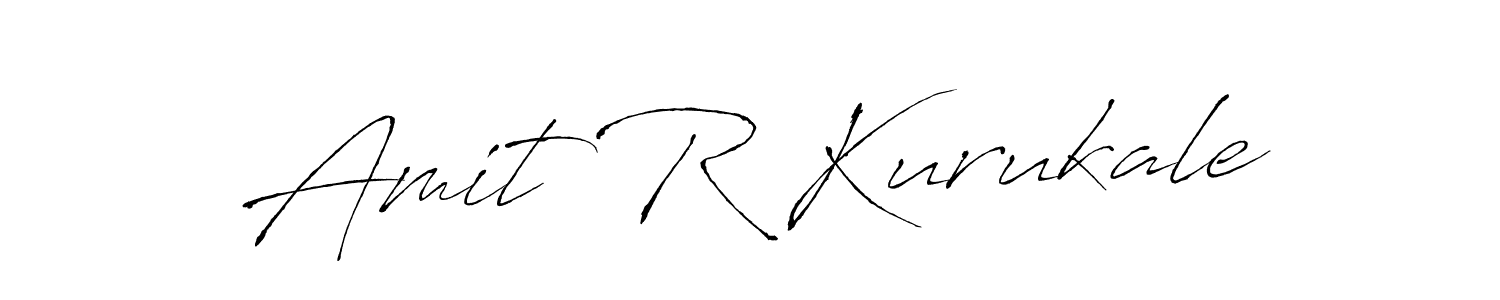 Amit R Kurukale stylish signature style. Best Handwritten Sign (Antro_Vectra) for my name. Handwritten Signature Collection Ideas for my name Amit R Kurukale. Amit R Kurukale signature style 6 images and pictures png