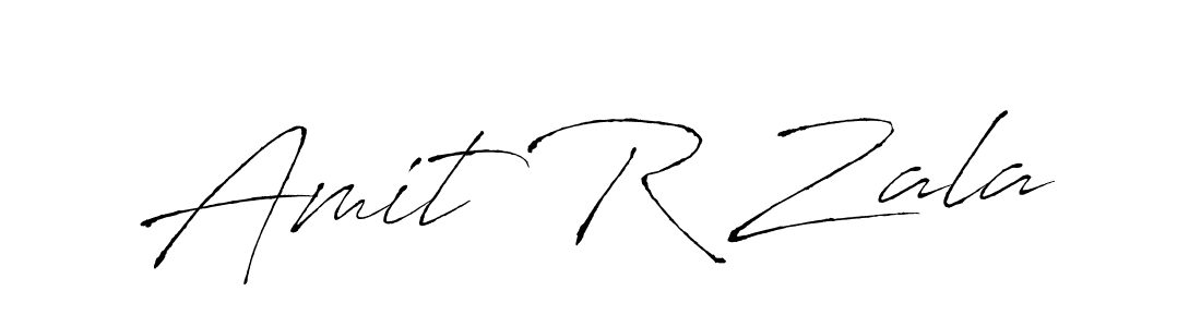 Antro_Vectra is a professional signature style that is perfect for those who want to add a touch of class to their signature. It is also a great choice for those who want to make their signature more unique. Get Amit R Zala name to fancy signature for free. Amit R Zala signature style 6 images and pictures png