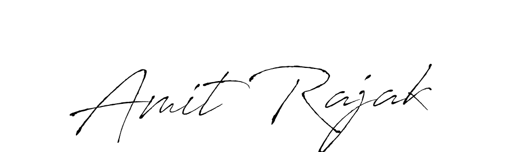 Make a beautiful signature design for name Amit Rajak. With this signature (Antro_Vectra) style, you can create a handwritten signature for free. Amit Rajak signature style 6 images and pictures png