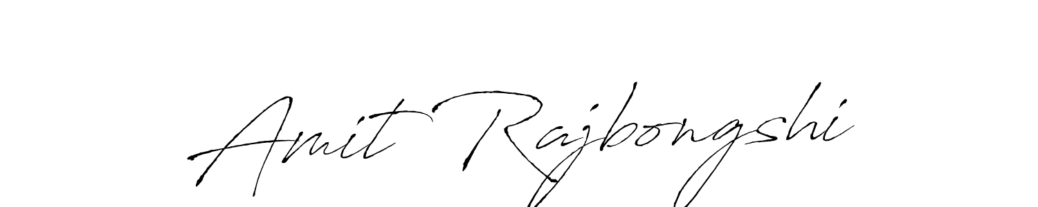 Create a beautiful signature design for name Amit Rajbongshi. With this signature (Antro_Vectra) fonts, you can make a handwritten signature for free. Amit Rajbongshi signature style 6 images and pictures png
