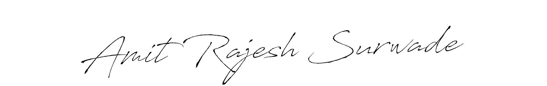 This is the best signature style for the Amit Rajesh Surwade name. Also you like these signature font (Antro_Vectra). Mix name signature. Amit Rajesh Surwade signature style 6 images and pictures png