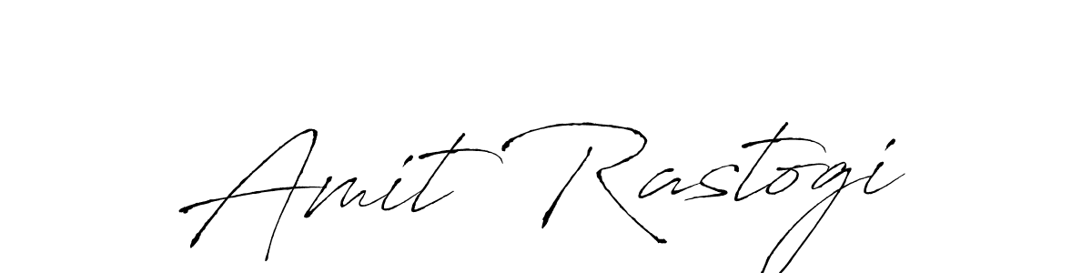 Create a beautiful signature design for name Amit Rastogi. With this signature (Antro_Vectra) fonts, you can make a handwritten signature for free. Amit Rastogi signature style 6 images and pictures png