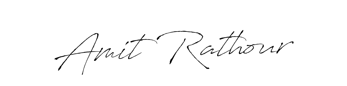 Make a beautiful signature design for name Amit Rathour. With this signature (Antro_Vectra) style, you can create a handwritten signature for free. Amit Rathour signature style 6 images and pictures png