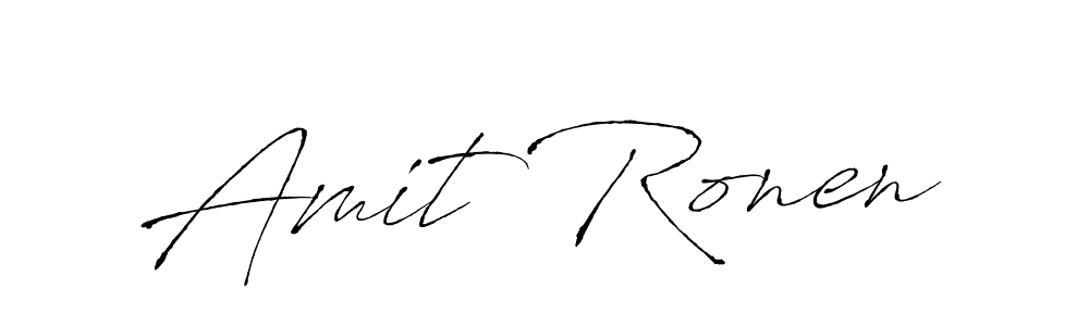 if you are searching for the best signature style for your name Amit Ronen. so please give up your signature search. here we have designed multiple signature styles  using Antro_Vectra. Amit Ronen signature style 6 images and pictures png