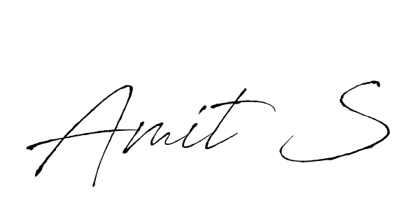 You should practise on your own different ways (Antro_Vectra) to write your name (Amit S) in signature. don't let someone else do it for you. Amit S signature style 6 images and pictures png