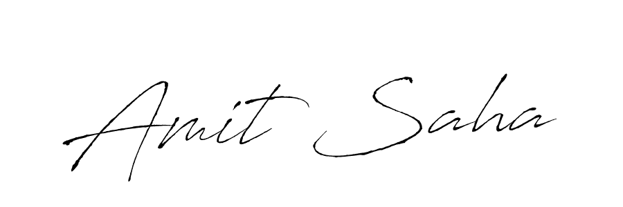 How to make Amit Saha name signature. Use Antro_Vectra style for creating short signs online. This is the latest handwritten sign. Amit Saha signature style 6 images and pictures png