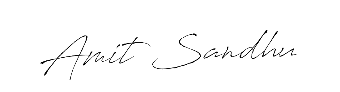 Design your own signature with our free online signature maker. With this signature software, you can create a handwritten (Antro_Vectra) signature for name Amit Sandhu. Amit Sandhu signature style 6 images and pictures png