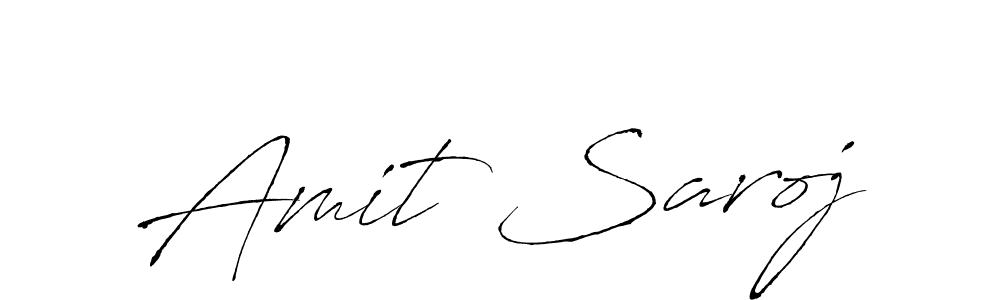 Make a beautiful signature design for name Amit Saroj. With this signature (Antro_Vectra) style, you can create a handwritten signature for free. Amit Saroj signature style 6 images and pictures png