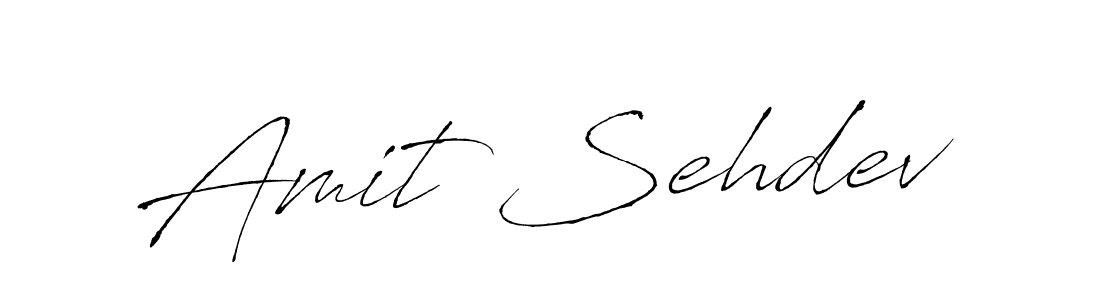 Use a signature maker to create a handwritten signature online. With this signature software, you can design (Antro_Vectra) your own signature for name Amit Sehdev. Amit Sehdev signature style 6 images and pictures png