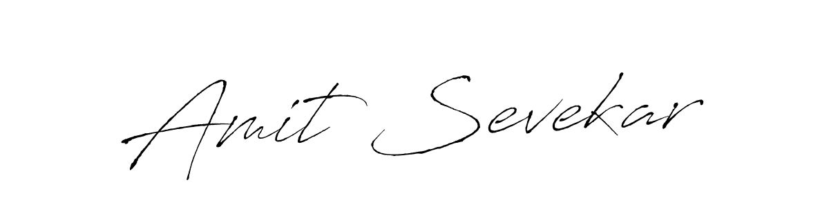 Amit Sevekar stylish signature style. Best Handwritten Sign (Antro_Vectra) for my name. Handwritten Signature Collection Ideas for my name Amit Sevekar. Amit Sevekar signature style 6 images and pictures png