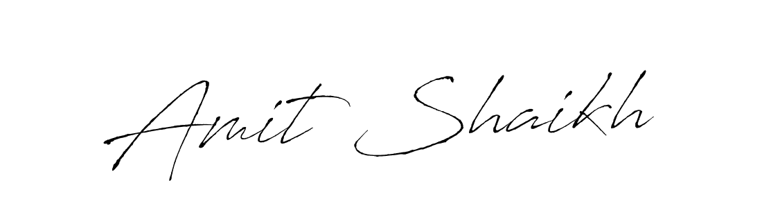 Make a beautiful signature design for name Amit Shaikh. Use this online signature maker to create a handwritten signature for free. Amit Shaikh signature style 6 images and pictures png