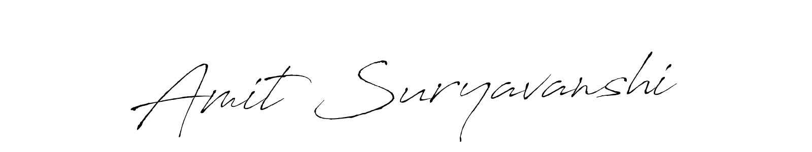 Also You can easily find your signature by using the search form. We will create Amit Suryavanshi name handwritten signature images for you free of cost using Antro_Vectra sign style. Amit Suryavanshi signature style 6 images and pictures png