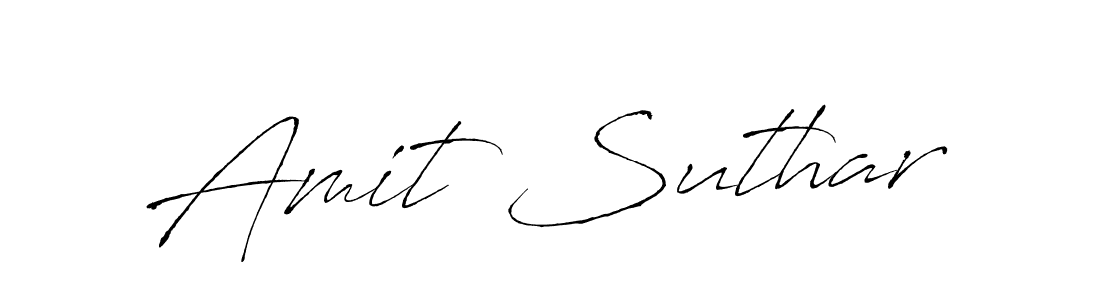 Also You can easily find your signature by using the search form. We will create Amit Suthar name handwritten signature images for you free of cost using Antro_Vectra sign style. Amit Suthar signature style 6 images and pictures png