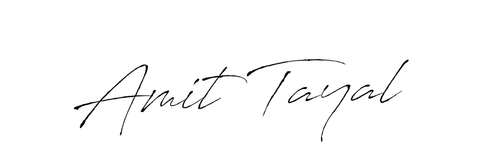 Create a beautiful signature design for name Amit Tayal. With this signature (Antro_Vectra) fonts, you can make a handwritten signature for free. Amit Tayal signature style 6 images and pictures png