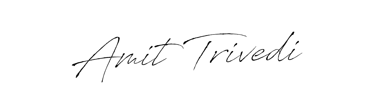 Design your own signature with our free online signature maker. With this signature software, you can create a handwritten (Antro_Vectra) signature for name Amit Trivedi. Amit Trivedi signature style 6 images and pictures png