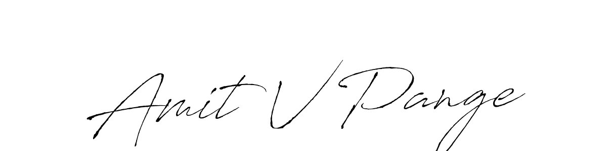 Once you've used our free online signature maker to create your best signature Antro_Vectra style, it's time to enjoy all of the benefits that Amit V Pange name signing documents. Amit V Pange signature style 6 images and pictures png