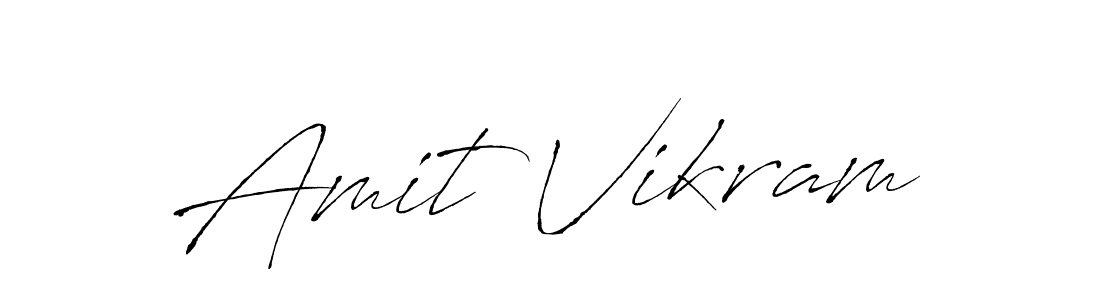 Use a signature maker to create a handwritten signature online. With this signature software, you can design (Antro_Vectra) your own signature for name Amit Vikram. Amit Vikram signature style 6 images and pictures png