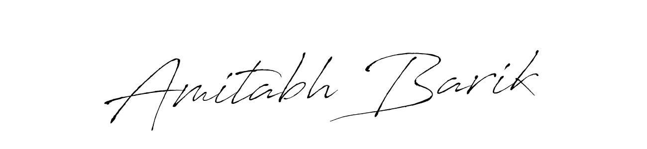 Design your own signature with our free online signature maker. With this signature software, you can create a handwritten (Antro_Vectra) signature for name Amitabh Barik. Amitabh Barik signature style 6 images and pictures png