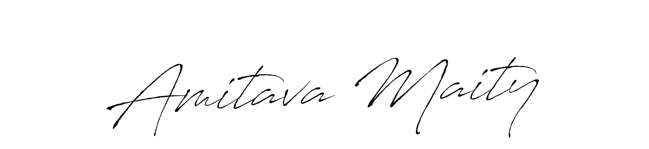 Make a beautiful signature design for name Amitava Maity. With this signature (Antro_Vectra) style, you can create a handwritten signature for free. Amitava Maity signature style 6 images and pictures png
