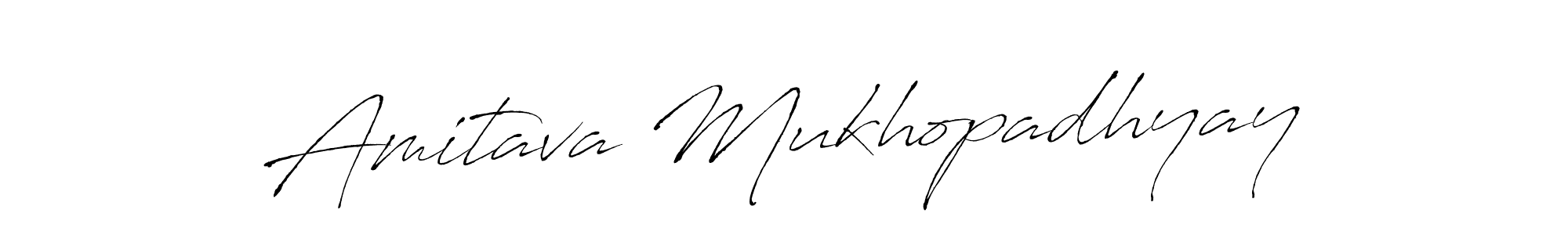 Amitava Mukhopadhyay stylish signature style. Best Handwritten Sign (Antro_Vectra) for my name. Handwritten Signature Collection Ideas for my name Amitava Mukhopadhyay. Amitava Mukhopadhyay signature style 6 images and pictures png