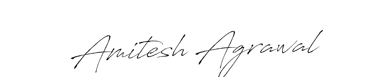 Also we have Amitesh Agrawal name is the best signature style. Create professional handwritten signature collection using Antro_Vectra autograph style. Amitesh Agrawal signature style 6 images and pictures png