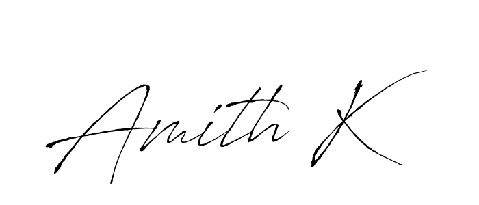 It looks lik you need a new signature style for name Amith K. Design unique handwritten (Antro_Vectra) signature with our free signature maker in just a few clicks. Amith K signature style 6 images and pictures png