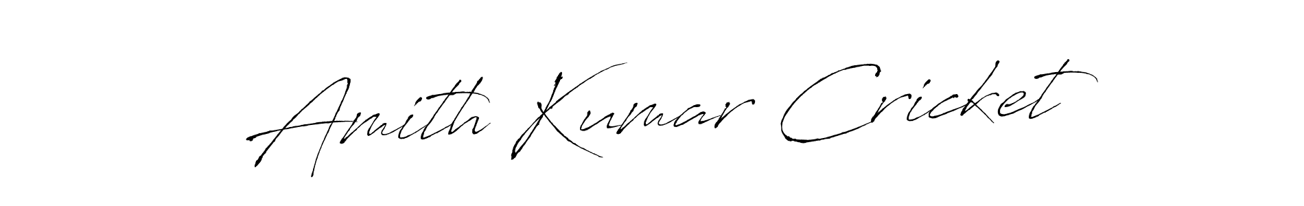Use a signature maker to create a handwritten signature online. With this signature software, you can design (Antro_Vectra) your own signature for name Amith Kumar Cricket. Amith Kumar Cricket signature style 6 images and pictures png