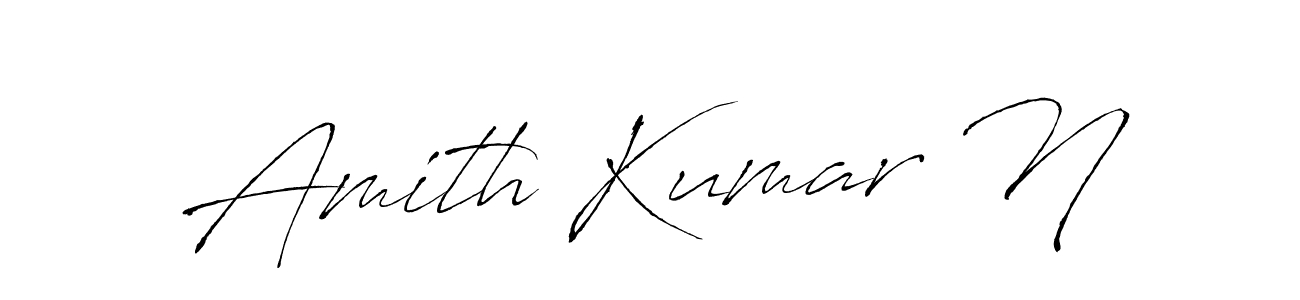 Use a signature maker to create a handwritten signature online. With this signature software, you can design (Antro_Vectra) your own signature for name Amith Kumar N. Amith Kumar N signature style 6 images and pictures png