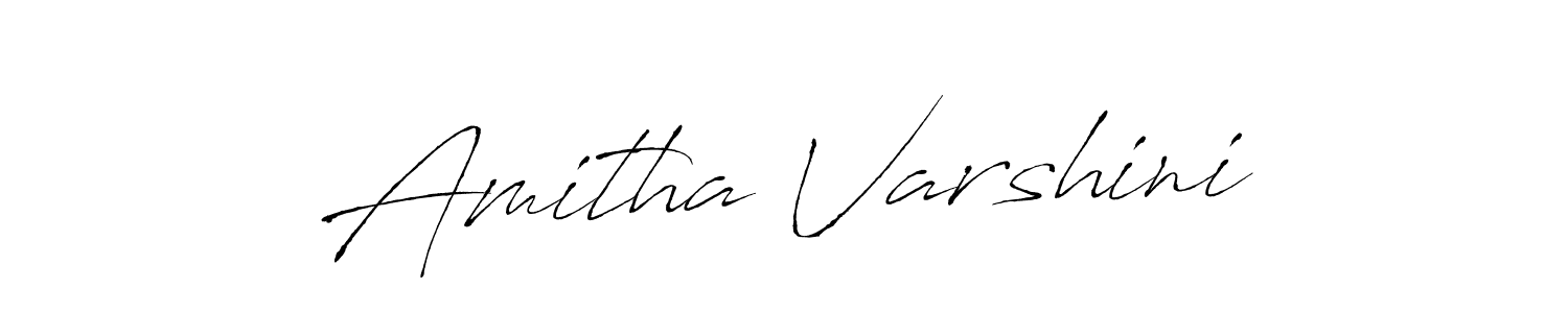 Also You can easily find your signature by using the search form. We will create Amitha Varshini name handwritten signature images for you free of cost using Antro_Vectra sign style. Amitha Varshini signature style 6 images and pictures png