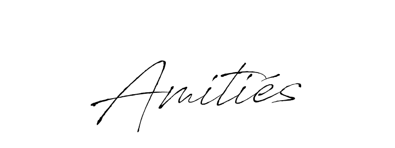 How to make Amitiés name signature. Use Antro_Vectra style for creating short signs online. This is the latest handwritten sign. Amitiés signature style 6 images and pictures png