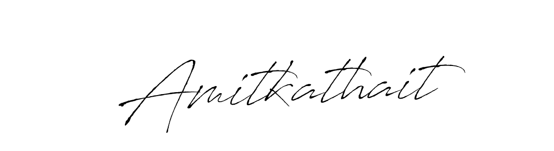 Amitkathait stylish signature style. Best Handwritten Sign (Antro_Vectra) for my name. Handwritten Signature Collection Ideas for my name Amitkathait. Amitkathait signature style 6 images and pictures png