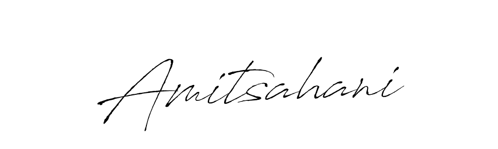 Create a beautiful signature design for name Amitsahani. With this signature (Antro_Vectra) fonts, you can make a handwritten signature for free. Amitsahani signature style 6 images and pictures png