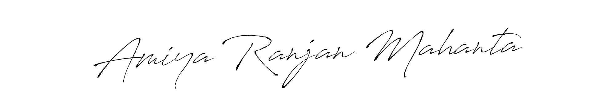 Design your own signature with our free online signature maker. With this signature software, you can create a handwritten (Antro_Vectra) signature for name Amiya Ranjan Mahanta. Amiya Ranjan Mahanta signature style 6 images and pictures png