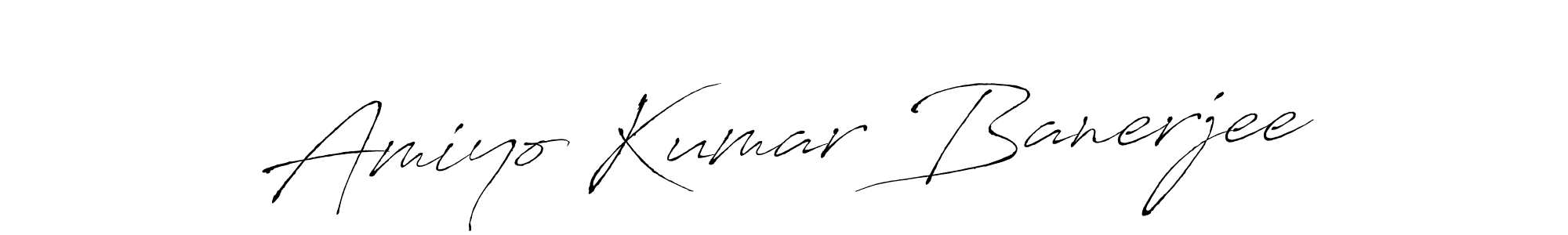Antro_Vectra is a professional signature style that is perfect for those who want to add a touch of class to their signature. It is also a great choice for those who want to make their signature more unique. Get Amiyo Kumar Banerjee name to fancy signature for free. Amiyo Kumar Banerjee signature style 6 images and pictures png