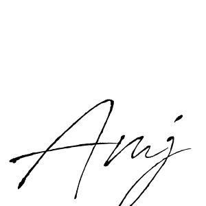 How to make Amj name signature. Use Antro_Vectra style for creating short signs online. This is the latest handwritten sign. Amj signature style 6 images and pictures png