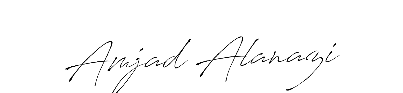 Antro_Vectra is a professional signature style that is perfect for those who want to add a touch of class to their signature. It is also a great choice for those who want to make their signature more unique. Get Amjad Alanazi name to fancy signature for free. Amjad Alanazi signature style 6 images and pictures png