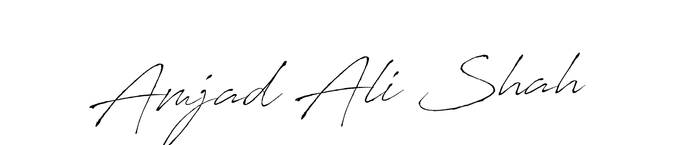 How to make Amjad Ali Shah signature? Antro_Vectra is a professional autograph style. Create handwritten signature for Amjad Ali Shah name. Amjad Ali Shah signature style 6 images and pictures png