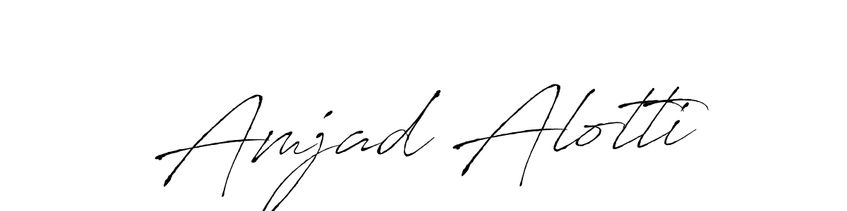 It looks lik you need a new signature style for name Amjad Alotti. Design unique handwritten (Antro_Vectra) signature with our free signature maker in just a few clicks. Amjad Alotti signature style 6 images and pictures png